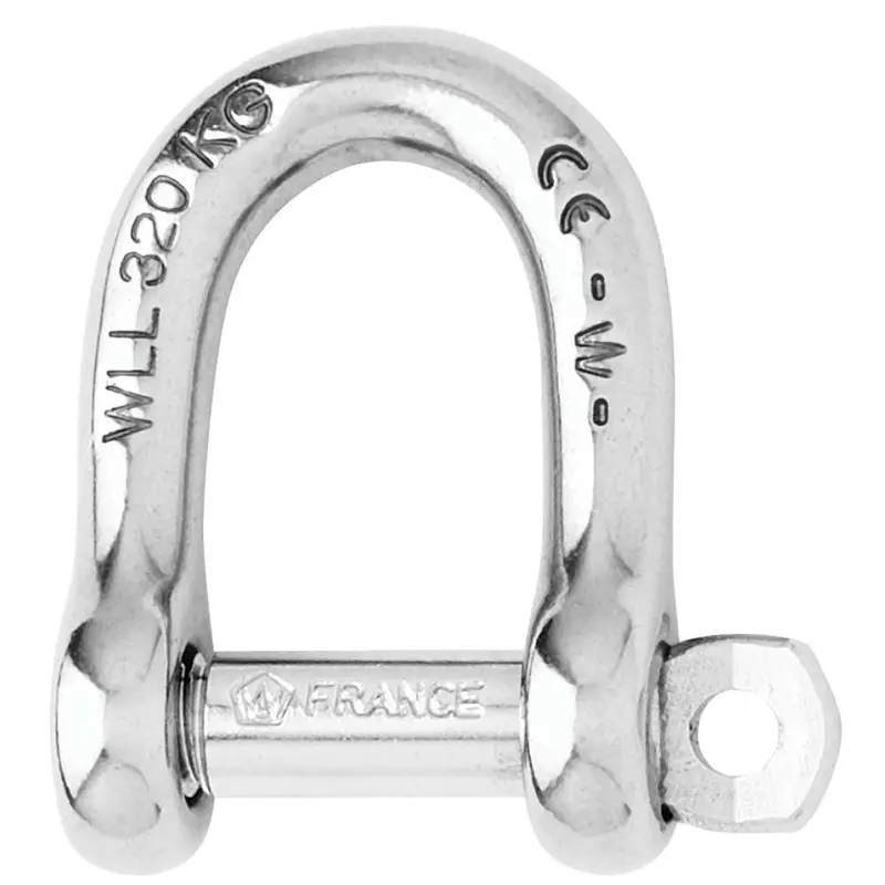 Wichard Self-Locking D Shackle - Diameter 8Mm - 5/16" [1204W] 1
