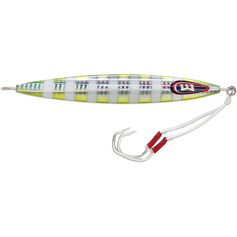 Williamson Kensaki 280 Jig - 7.25" - 9-7/8Oz - Chartreuse Blink [Ksjx280cb] 1