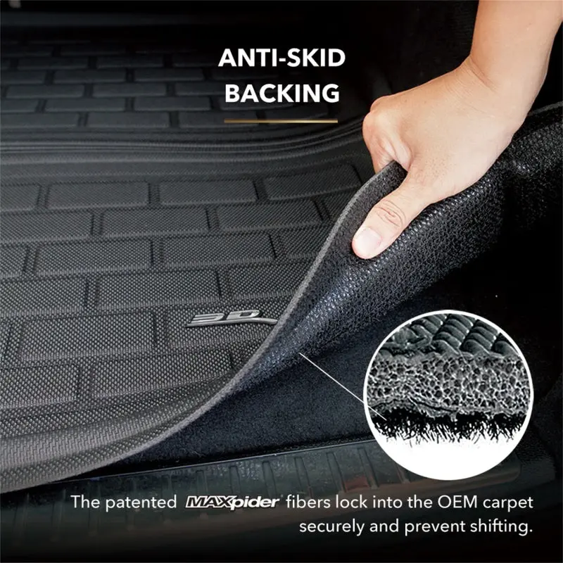 3D Maxpider Black Seat Back Protector For 2019–2024 Toyota Rav4 Kagu 1