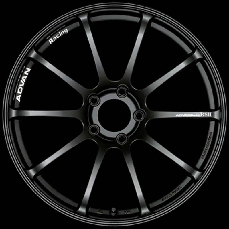 Advan Rsii 17×7.0 Inch Alloy Wheel – Semi-Gloss Black, +47 Offset, 4×100 Pcd, 63Mm Center Bore 1