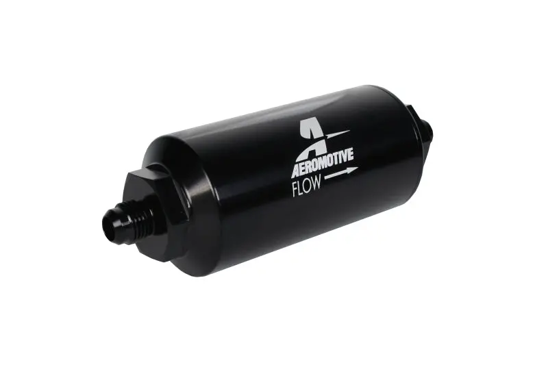 Aeromotive Inline Fuel Filter – An-06 Male Fitting, 100-Micron Stainless Steel Element 2