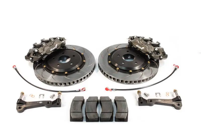 Alcon Street Brake Kit For Chevrolet Corvette C6 – Front 6-Piston / Rear 4-Piston, Anodized Finish 1