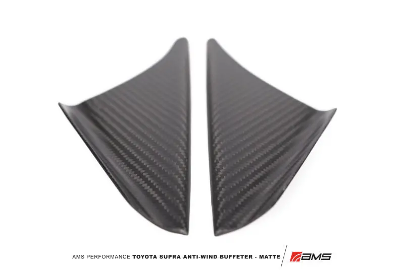 Ams Performance Anti-Wind Buffeting Kit For 2020+ Toyota Gr Supra – Matte Carbon Fiber 1