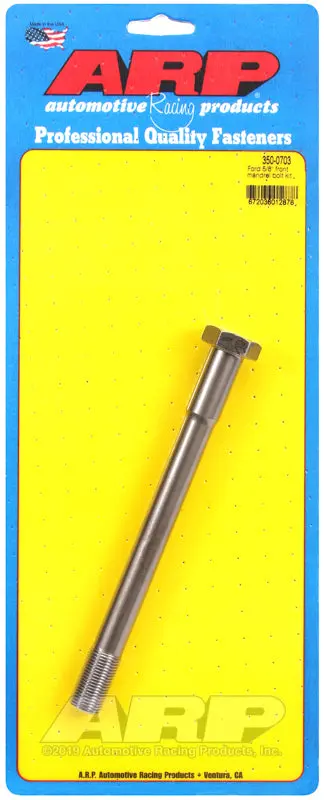 Arp 5/8" Front Mandrel Bolt Kit For Ford Applications 1