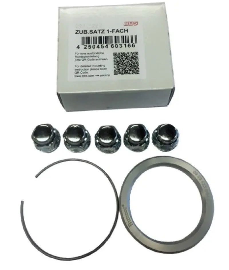 Bbs Pfs Wheel Fitment Kit For Hyundai – Includes 82Mm Spacers, Clips & Lug Nuts 1