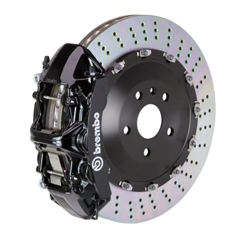 Brembo 16-21 Land Cruiser (J200) Front Gt Bbk 6 Piston Cast 405X34 2Pc Rotor Drilled-Black 1