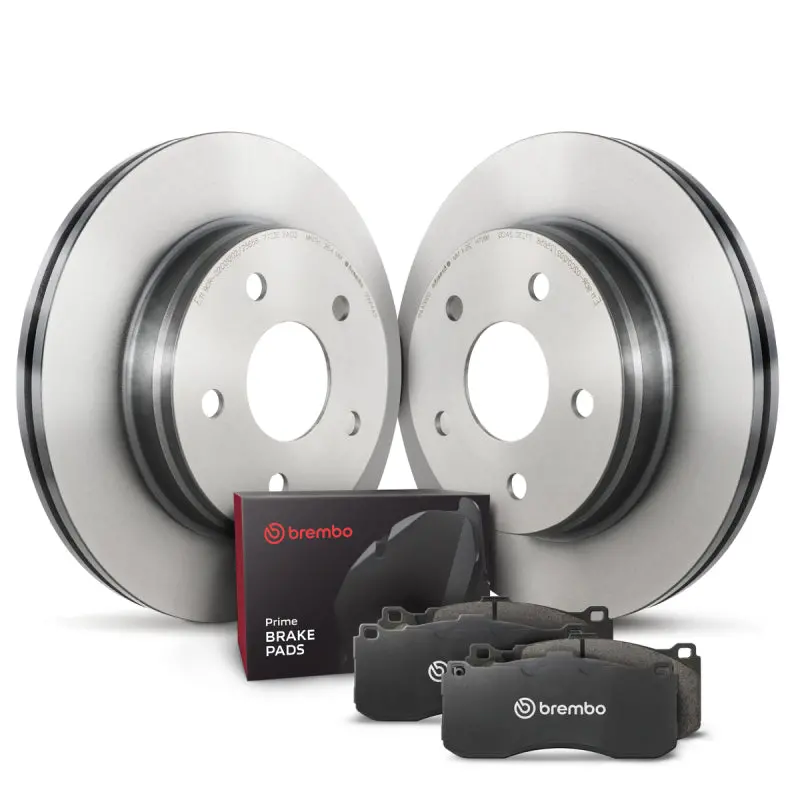 Brembo Front Brake Kit For 2008–2011 Audi Tt Quattro (Oe Replacement) 1