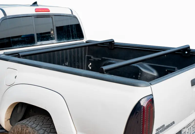 Cali Raised Flat Bed Bars For 2005–2023 Toyota Tacoma – Durable Powder-Coated Steel 1