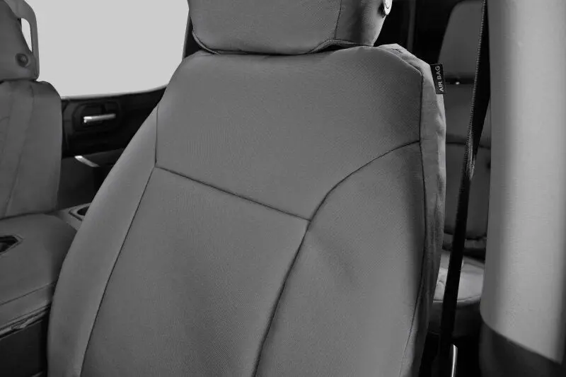Covercraft Endura Precisionfit Seat Covers – Second Row For 2018–2024 Toyota Camry, Silver/Silver 1