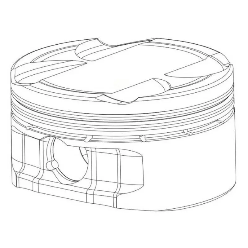 Cp Standard-Bore Piston And Ring Set For Nissan Ca18Det (83.0Mm, 8.5:1 Cr) 1