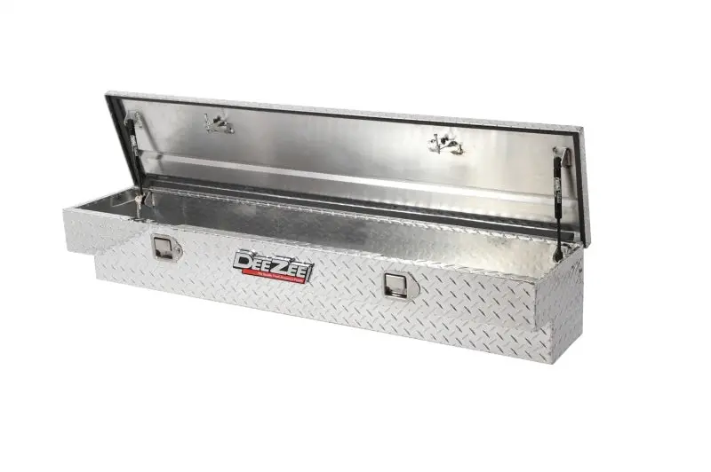 Deezee Universal Aluminum Tool Box – Red Side-Mount, 60" Length, Bt Series 1