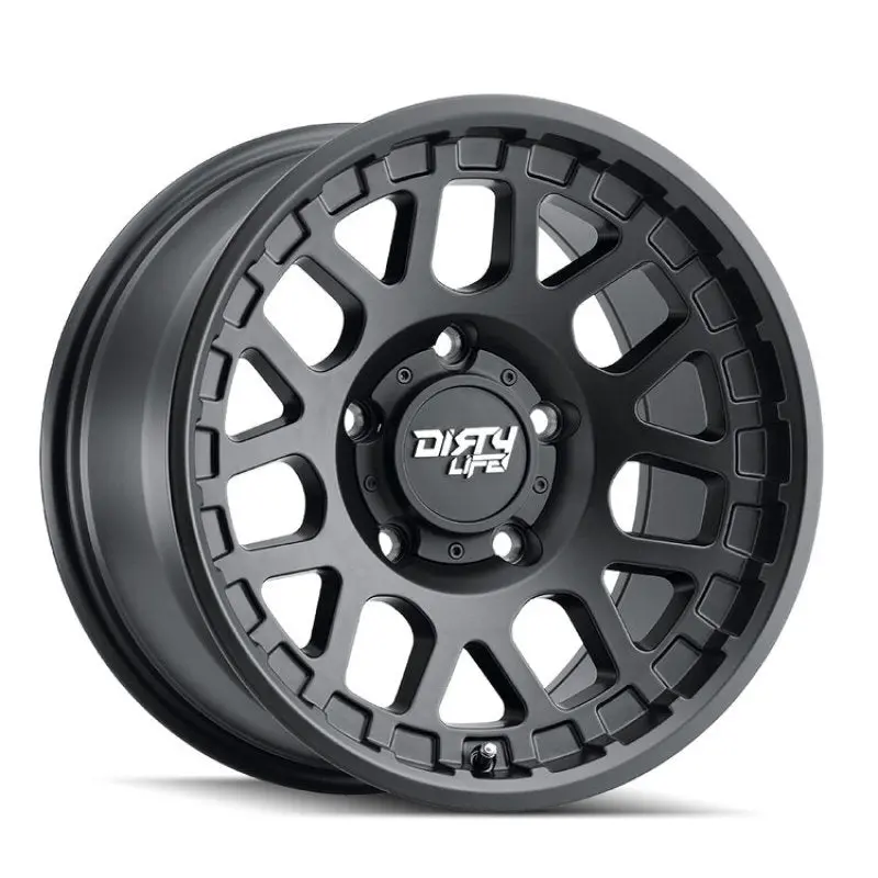 Dirty Life Mesa Matte Black Alloy Wheel – 17×9", 6×139.7Mm Bolt Pattern, 0Mm Offset, 106Mm Hub Bore 1