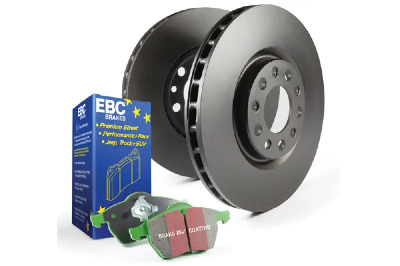 Ebc Greenstuff Brake Pad & Rk Rotor Kit For Suzuki S14 1
