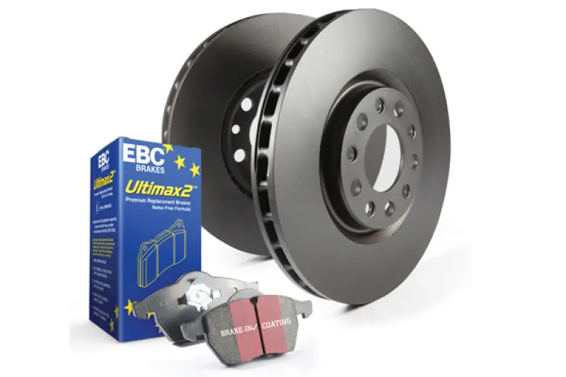 Ebc Ultimax Brake Kit – High-Friction Pads + Rk Drilled & Slotted Rotors 1