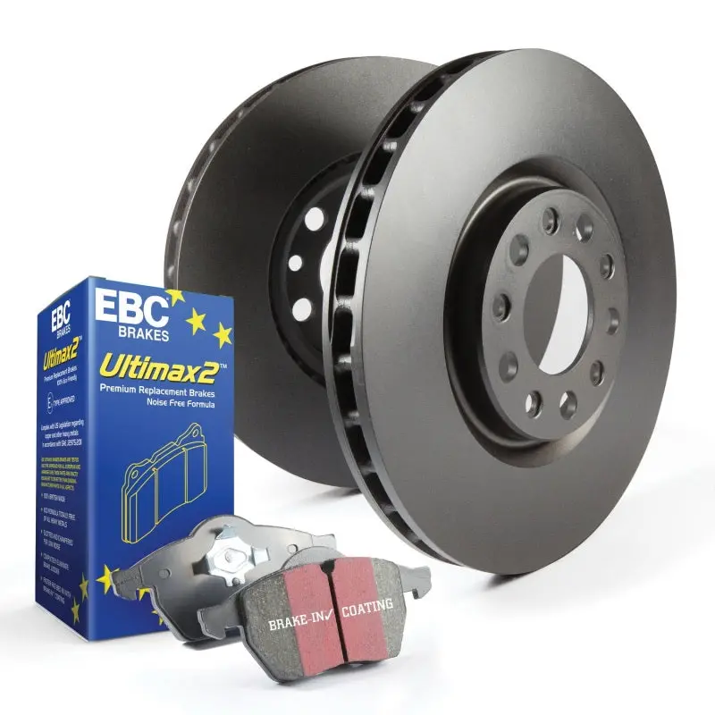 Ebc Ultimax S20 Brake Kit: High-Performance Pads And Rk Rotors For Front And Rear Axles 1