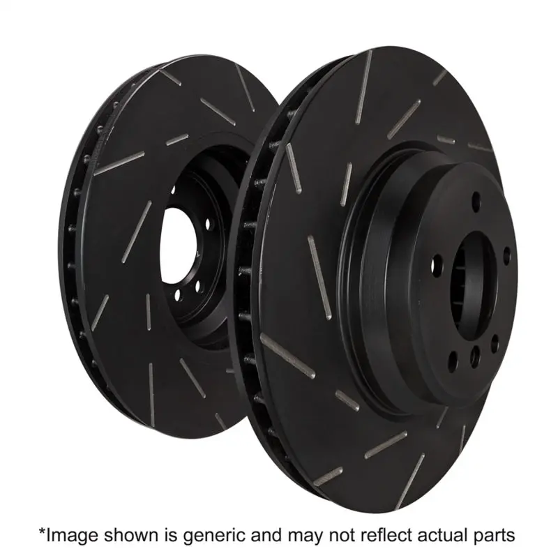 Ebc Usr Slotted Front Brake Rotors For 2012–2016 Honda Cr-V 2.4L 2Wd 2
