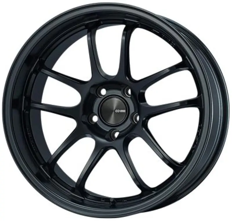 Enkei Pf01Evo Matte Black Forged Wheel – 18X10.5 1
