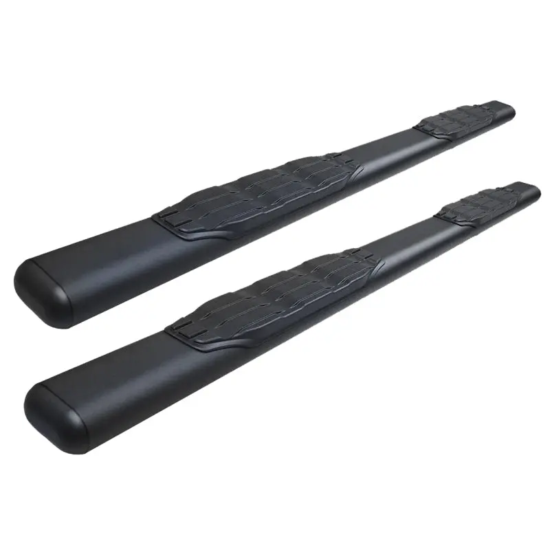 Go Rhino 1000 Series Universal Side Steps – Textured Black, 5-Inch Width × 80-Inch Length 1