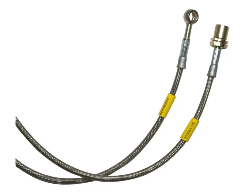 Goodridge Stainless Steel Brake Line Kit For 1982–1991 Chevy S10 4Wd – Frame-Mounted Threaded Fittings 1