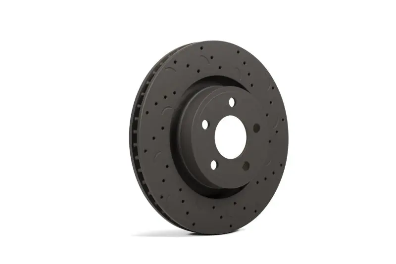 Hawk Talon Drilled & Slotted Rear Brake Rotors For 2006 Mercedes-Benz C230 Sport 1