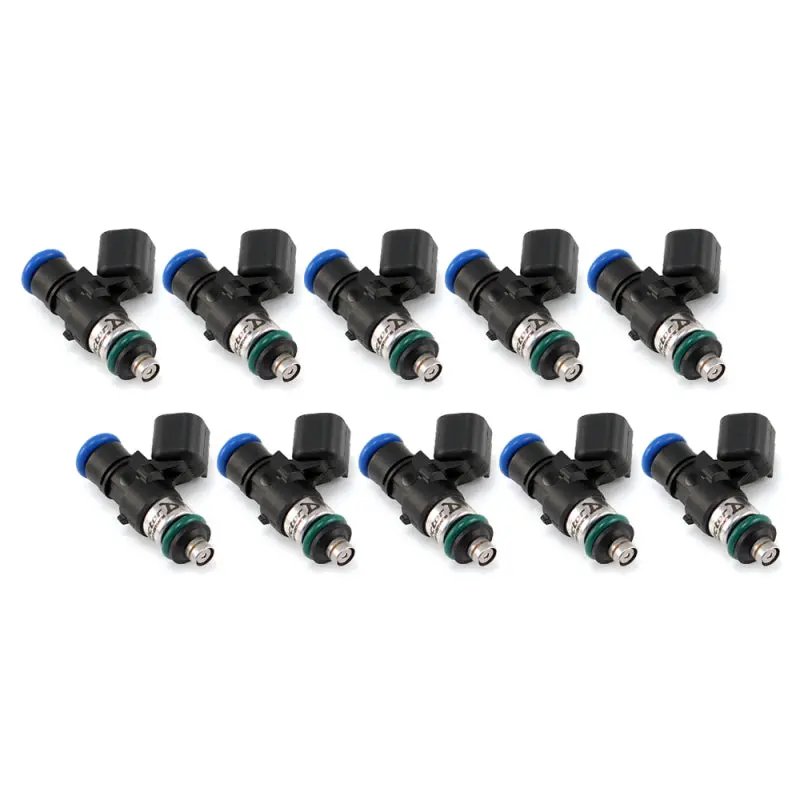 Injector Dynamics Id1050X Fuel Injectors – 34Mm Length, 14Mm Lower O-Ring, No Top Adapter (Set Of 10) 1