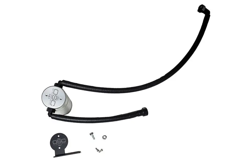 J&L Oil Separator For 2020–2023 Chevrolet Corvette C8 Lt2 (Targa Top, Passenger Side, Clear Anodized) 1