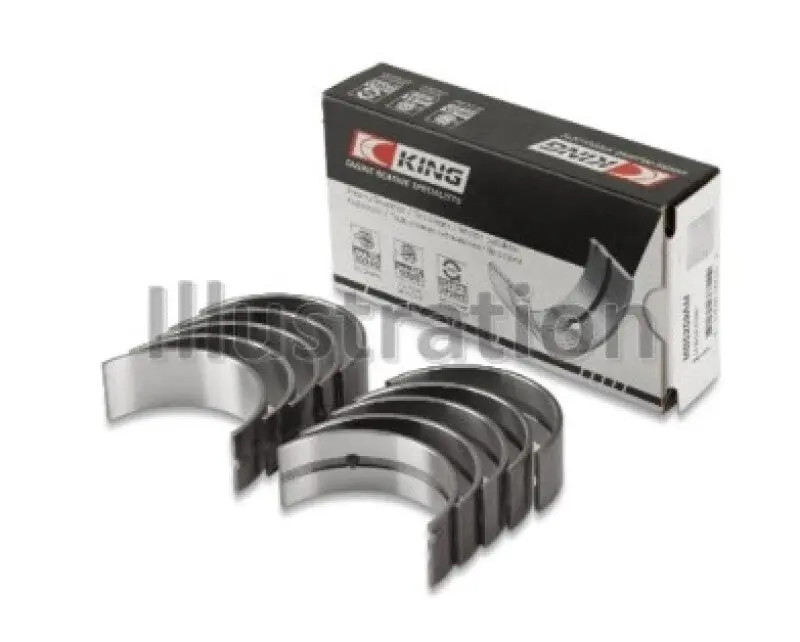 King Engine Bearings Main Bearing Set For Audi Cdaa/Cdha/Cdhb/Cdab – Oversize +0.50Mm 1