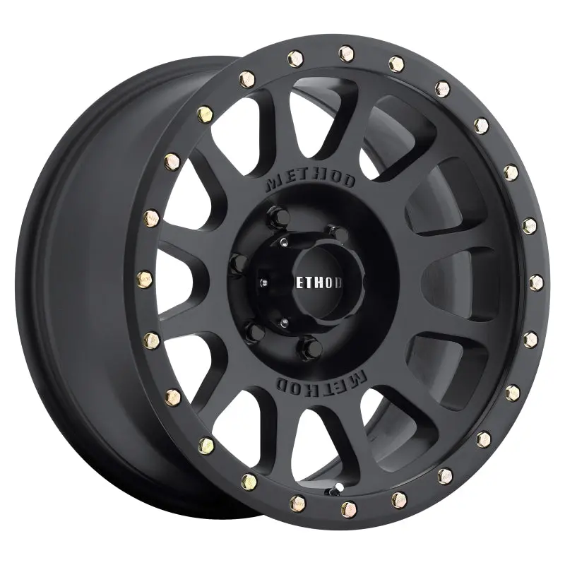 Method Mr305 Nv Matte Black Off-Road Wheel – 20X10 Inches, -18Mm Offset, 6X5.5 Bolt Pattern, 108Mm Center Bore 1