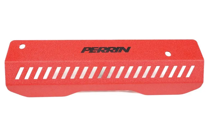 Perrin Short Pulley Cover For 2022–2023 Subaru Wrx – Compatible With Aos Systems, Red Finish 1