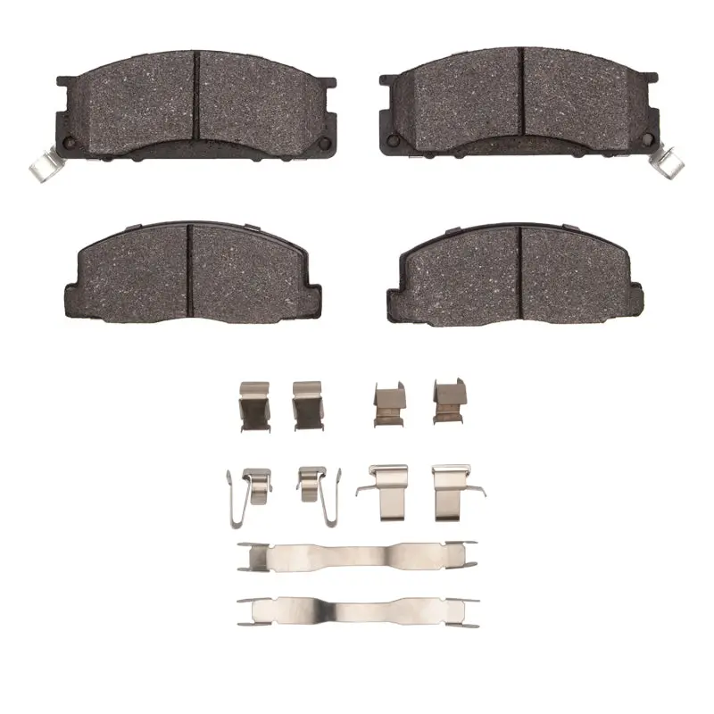 R1 Front Brake Pad & Hardware Kit For 1986–1989 Toyota Van – Oe-Grade Performance 1