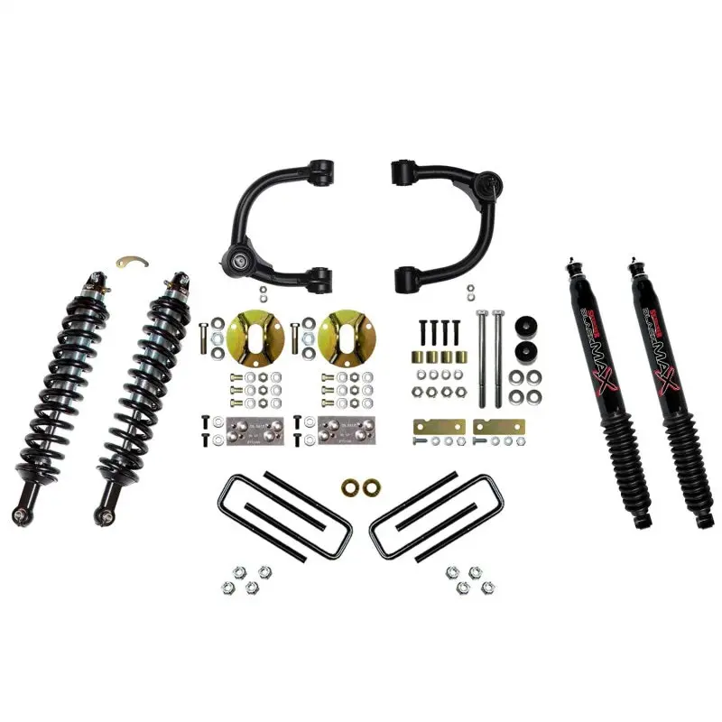 Skyjacker 3-Inch Lift Kit For Toyota Tacoma – Includes Black Max 8500 Shocks And Component Hardware 1