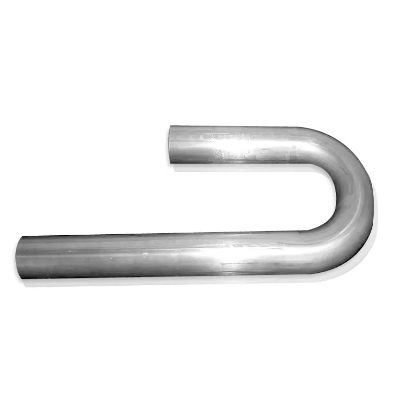 Stainless Works 2.125" Mandrel-Bent 180-Degree Exhaust Pipe Section 1