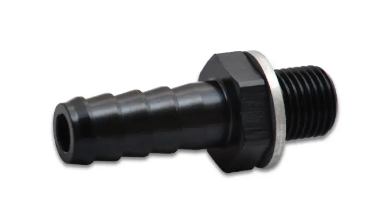 Vibrant Aluminum Metric-To-Barb Fitting: M18×1.5 Male To 3/8-Inch Barb 1