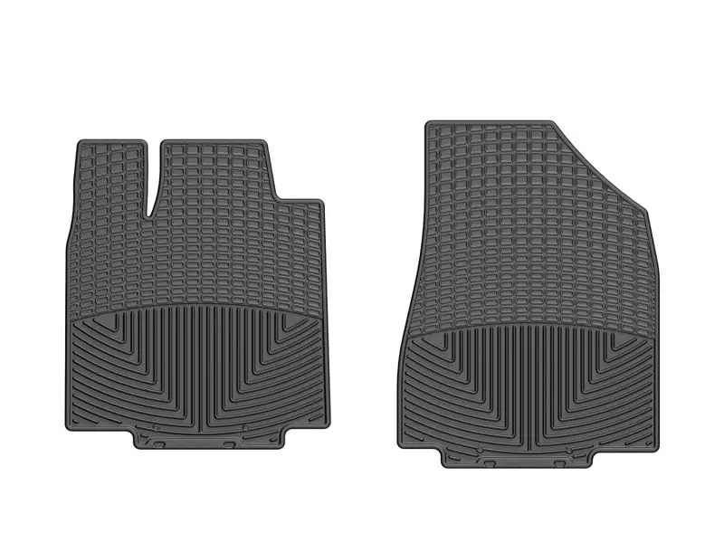 Weathertech 14+ Jeep Cherokee Front Rubber Mats - Black 1