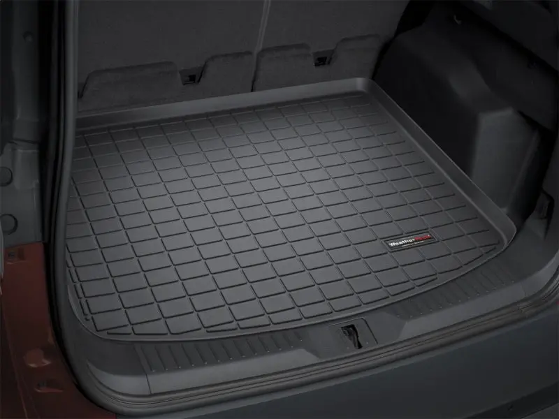 Weathertech Custom Cargo Liners For 2007+ Audi Q7 – Premium Black Trim-Fit Protection 1