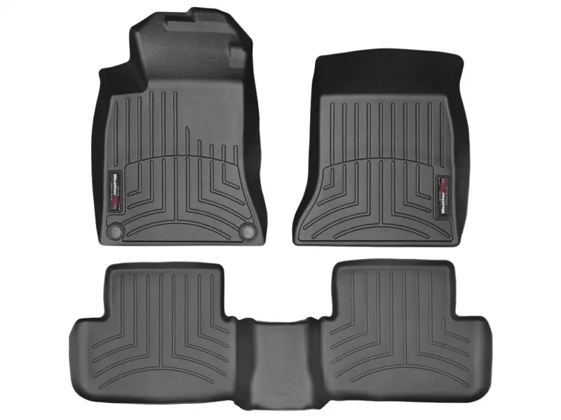 Weathertech Front Floorliner – Custom-Fit, Black 1