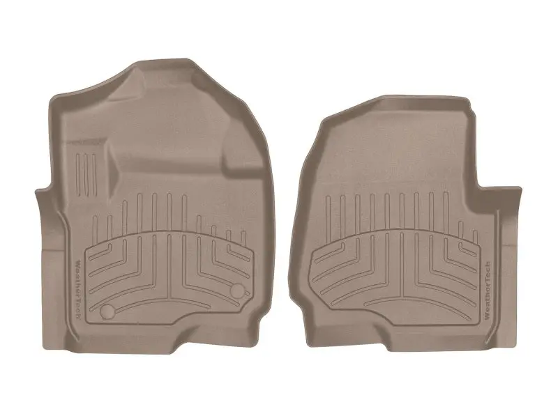 Weathertech Front Floorliner Hp For 2015–2016 Ford Explorer – Tan 1