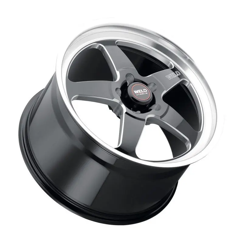 Weld S104 Ventura Gloss Black Wheel: 18X8 Inches, 5X120.65Mm Bolt Pattern, Et29 Offset, 5.625In Backspace, 70.3Mm Hub Bore 1