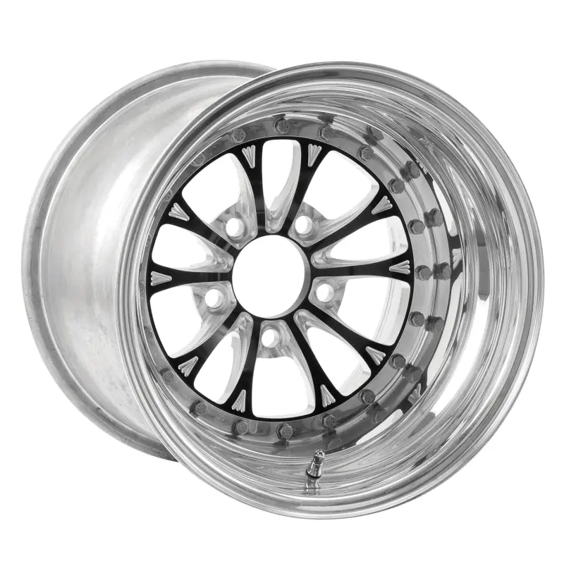 Weld Vitesse 15X8 Black Non-Beadlock Wheel – 5X4.75 Bolt Pattern, 3.5In Backspace 1